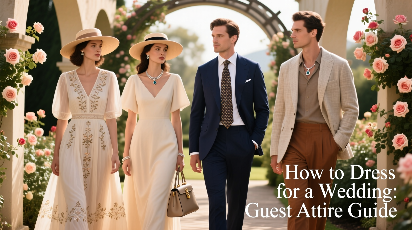 how to dress for a wedding