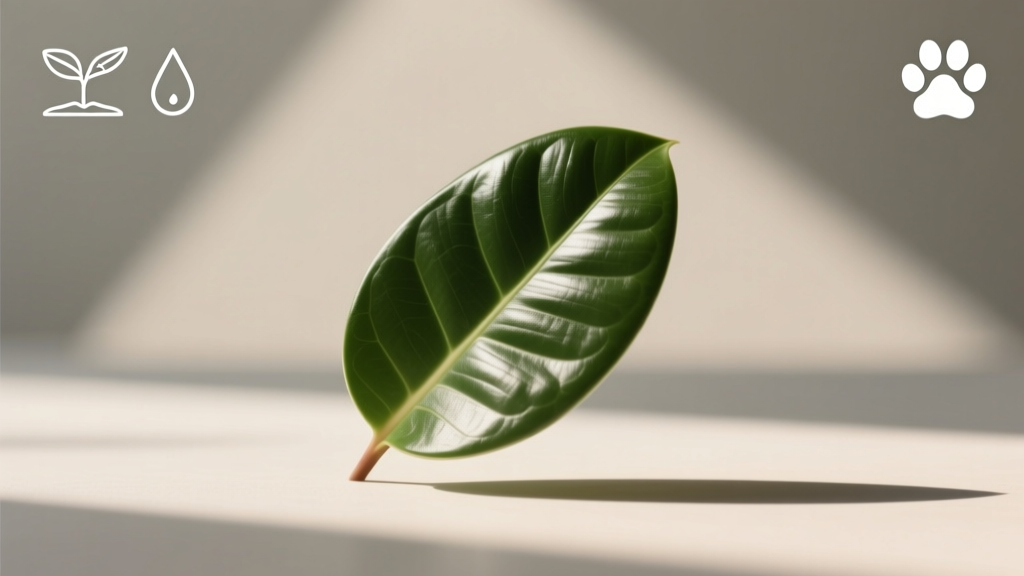 Baby Rubber Plant Propagation & Cat Safety Facts