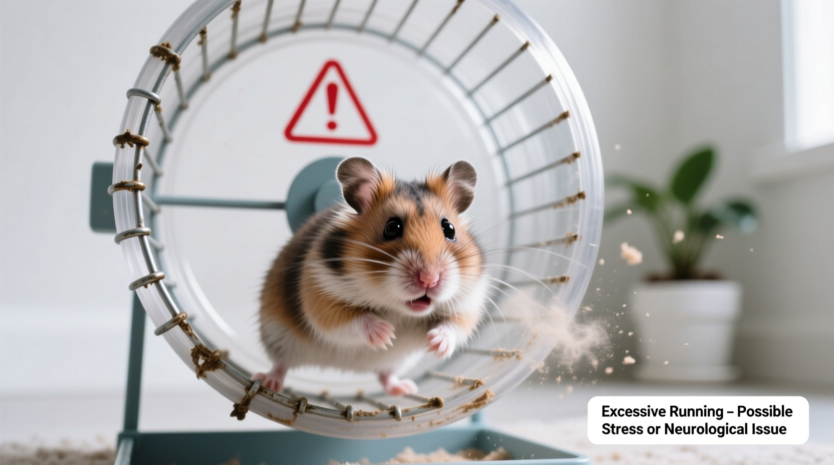 why does my hamster run in circles obsessively health warning signs