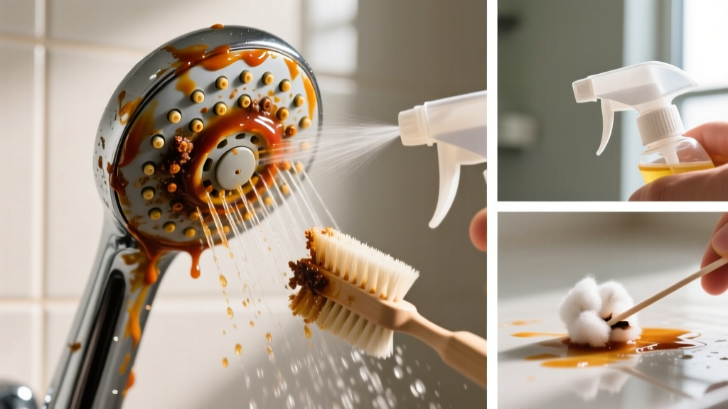 Tested: How to Get BBQ Sauce Out of Shower Head Fast
