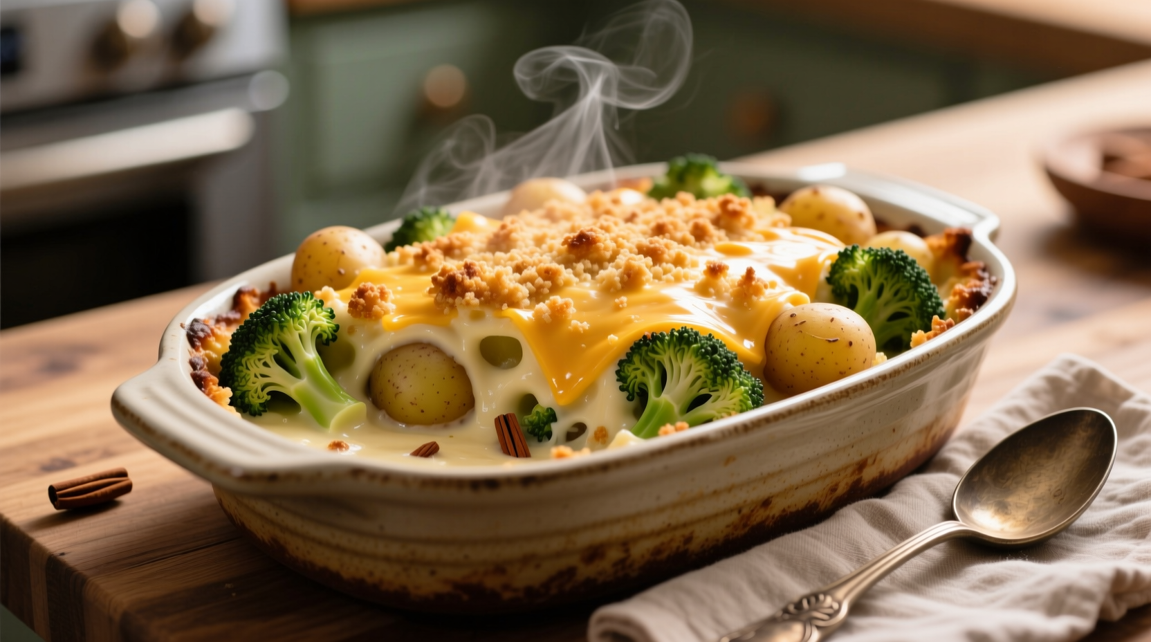 Perfect Potato and Broccoli Casserole Recipe in 45 Minutes