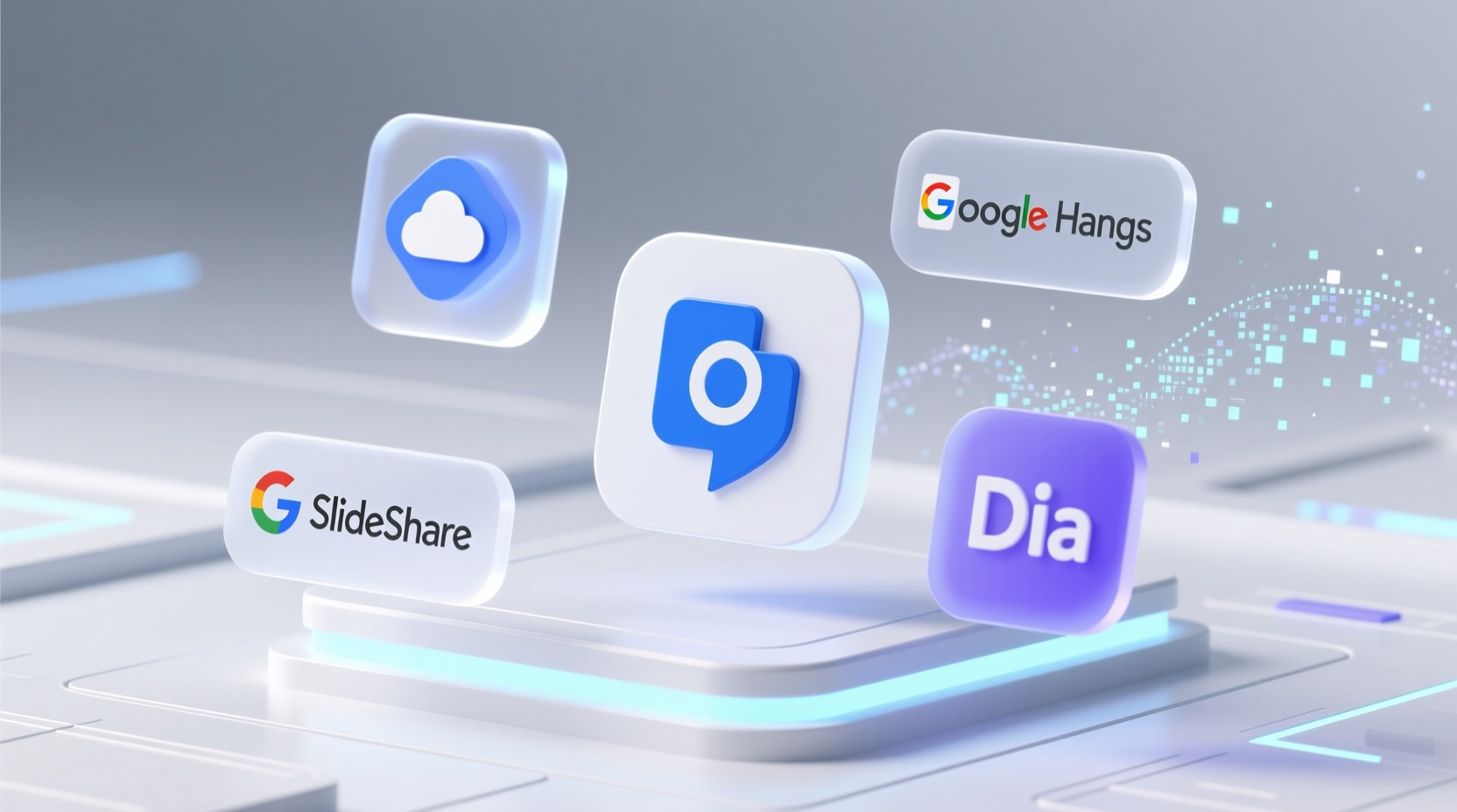 google hangouts get apps including slideshare and dia
