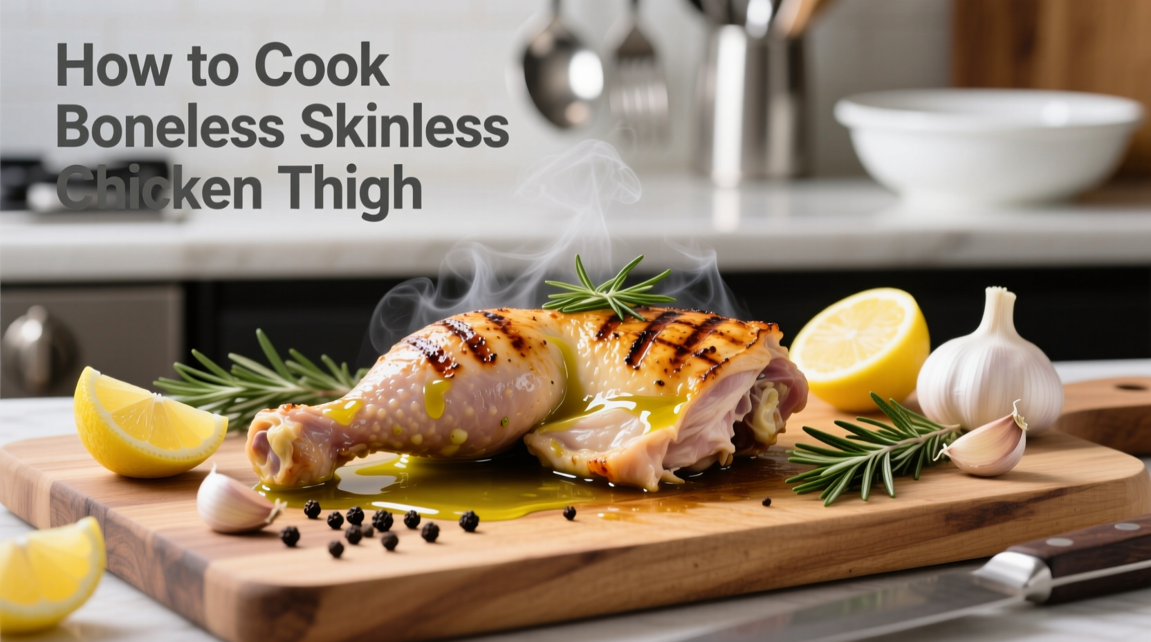 how to cook boneless skinless chicken thigh