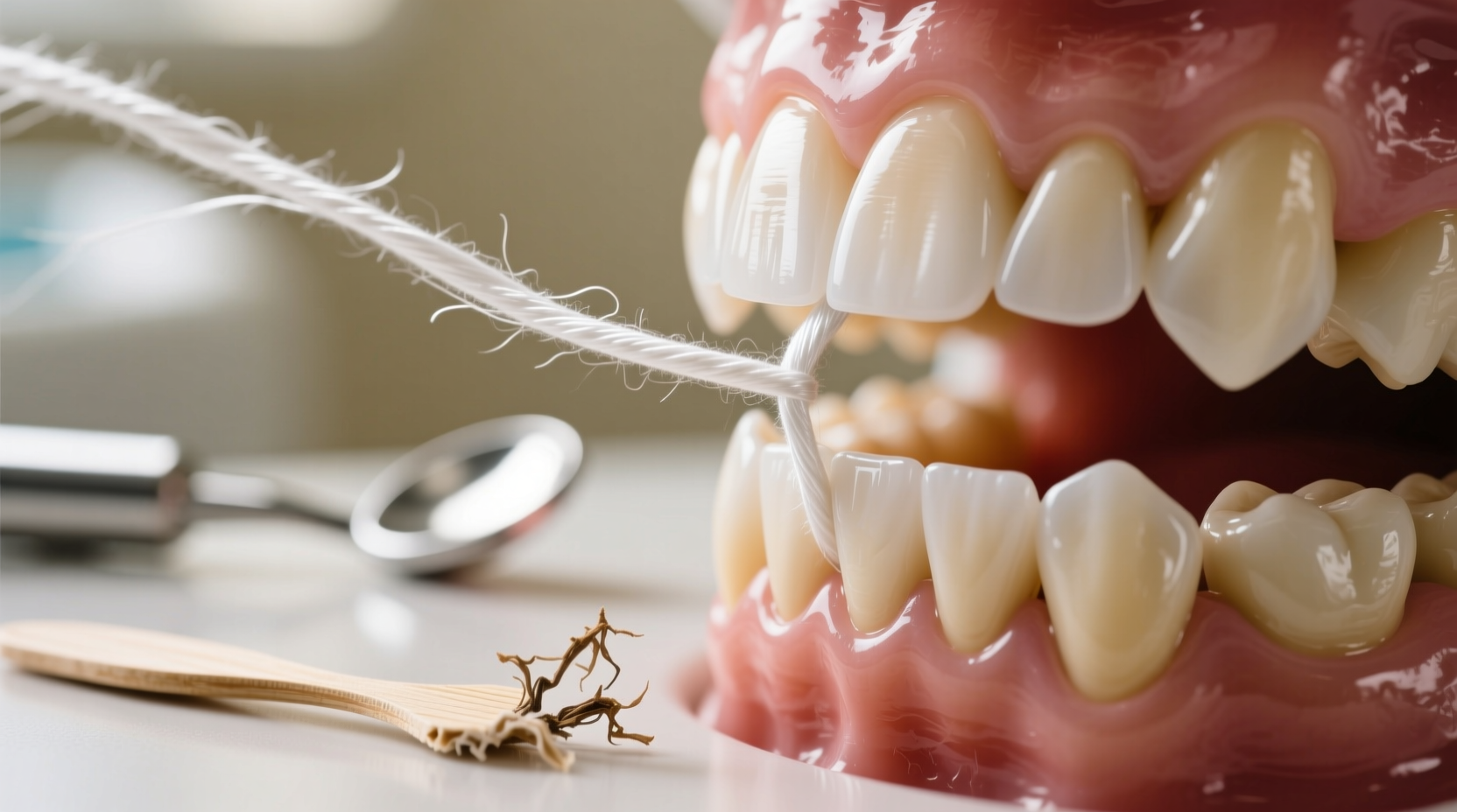 silk floss vs compostable picks for tight molars