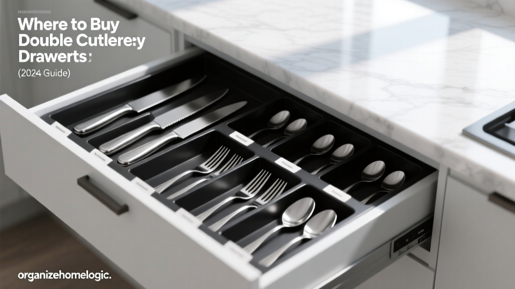 Where to Buy Double Cutlery Drawer Inserts (2024 Guide)