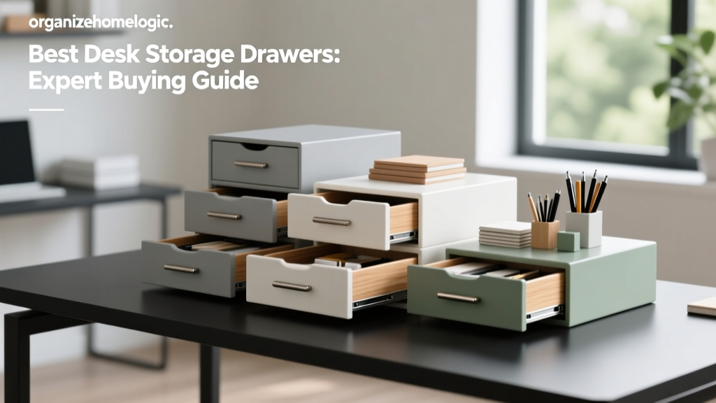 Best Desk Storage Drawers: Expert Buying Guide
