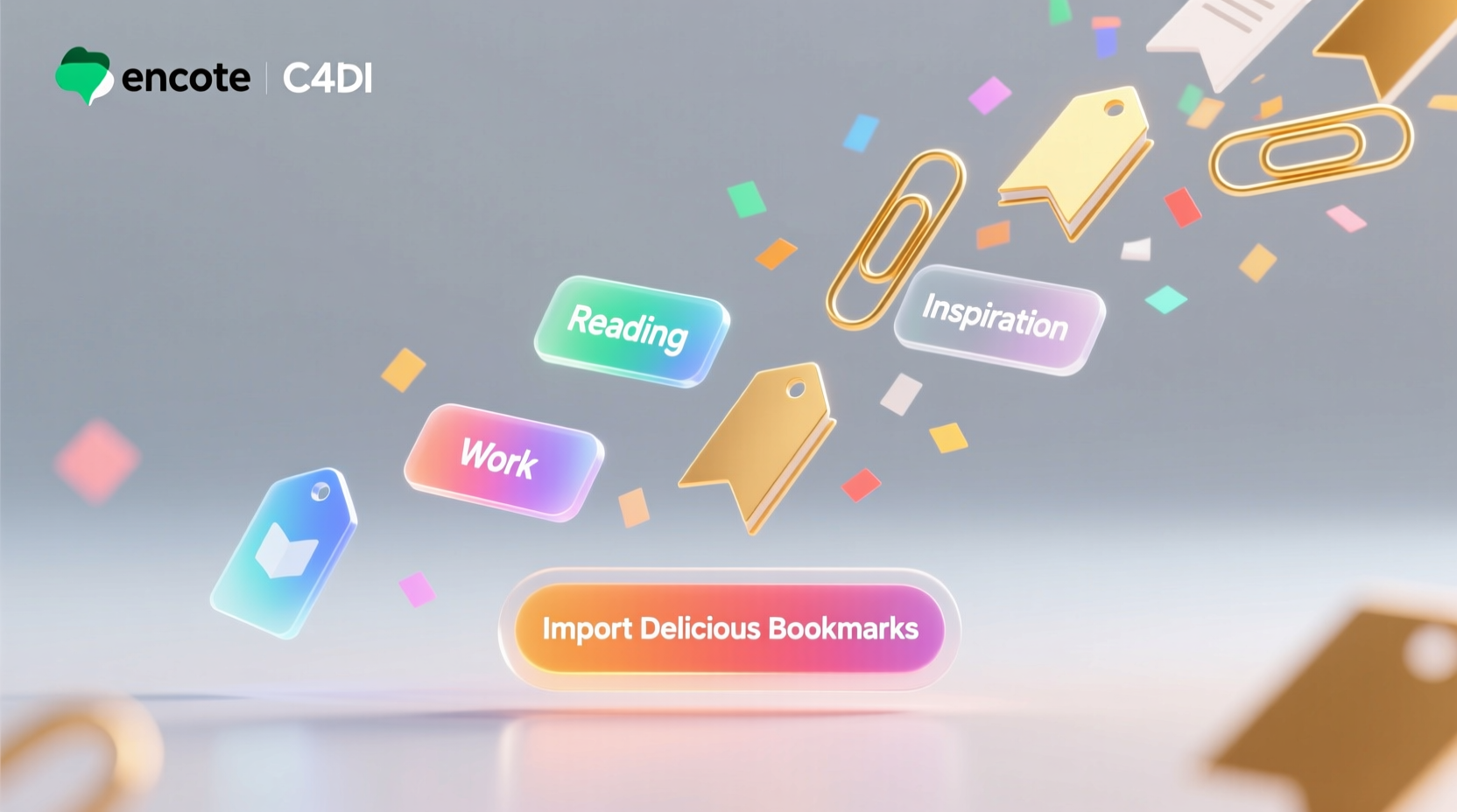 import delicious bookmarks into evernote tags and all