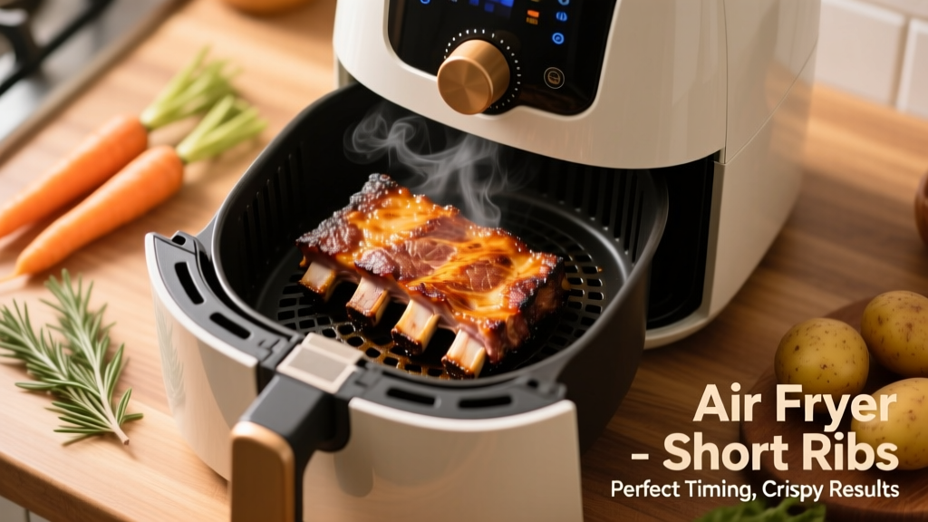 Air Fryer Short Ribs: Perfect Timing & Crispy Results