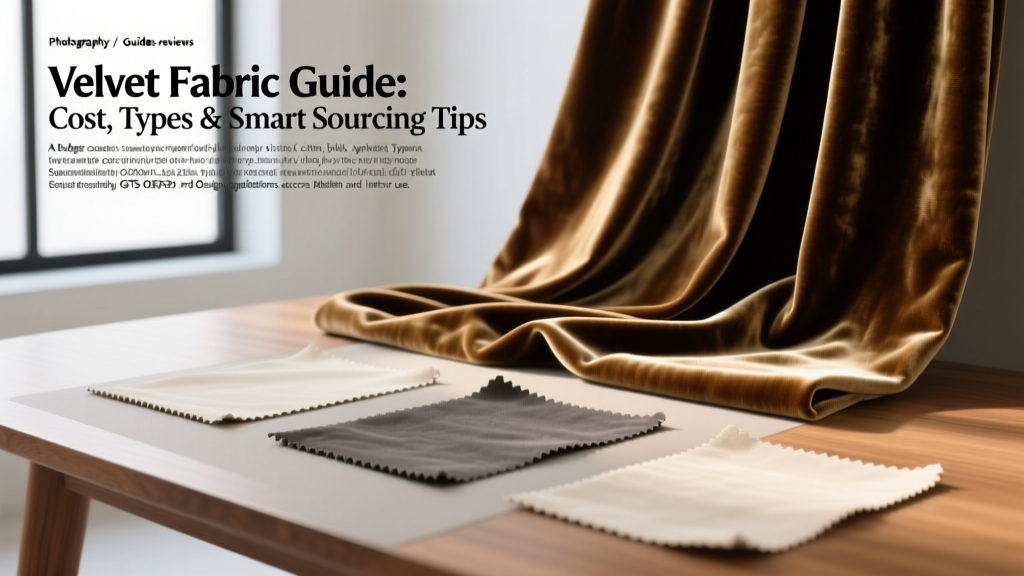 Velvet Fabric Guide: Cost, Types & Smart Sourcing Tips
