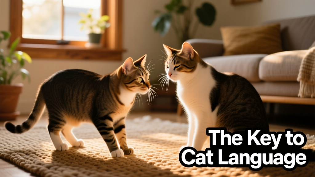 How do cats communicate with each other? The key to cat language