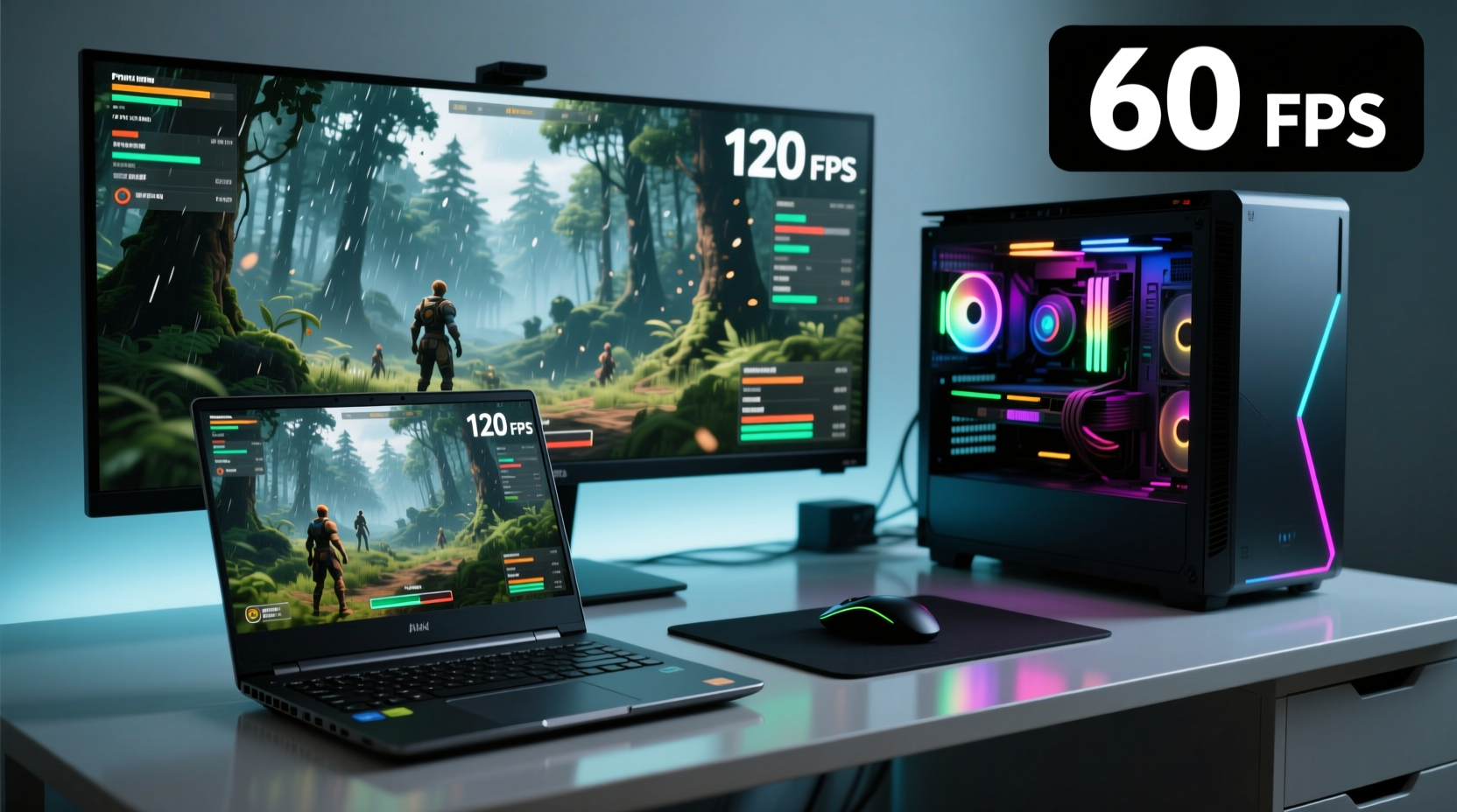Gaming Laptop Vs Desktop Which Gives Better Frame Rates For Open World 
