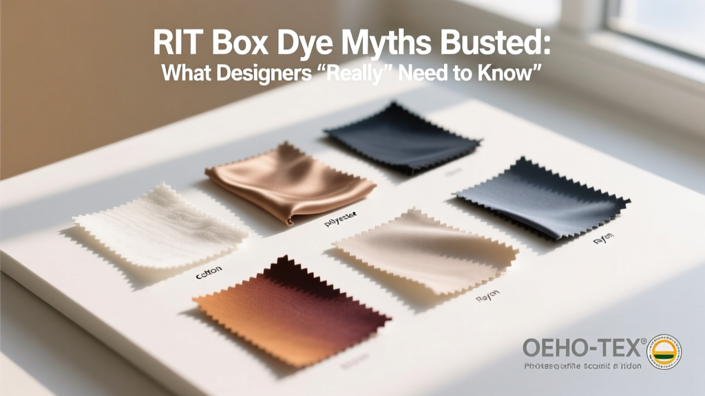 RIT Box Dye Myths Busted: What Designers *Really* Need to Know