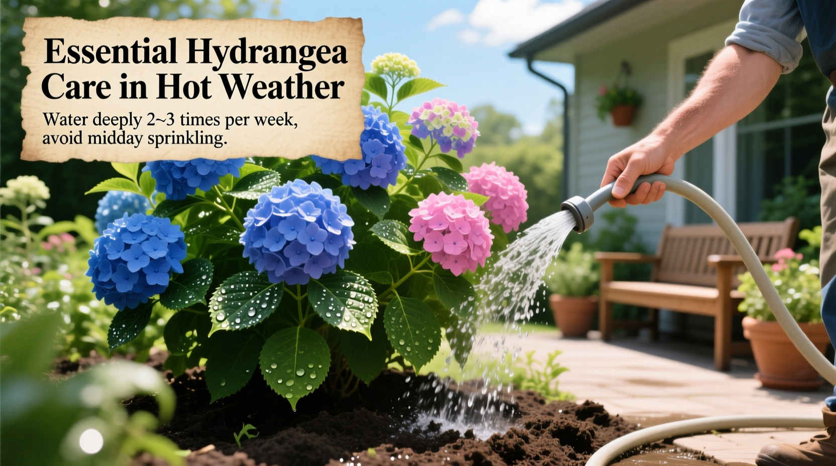 how to keep hydrangeas alive in hot weather essential watering tips