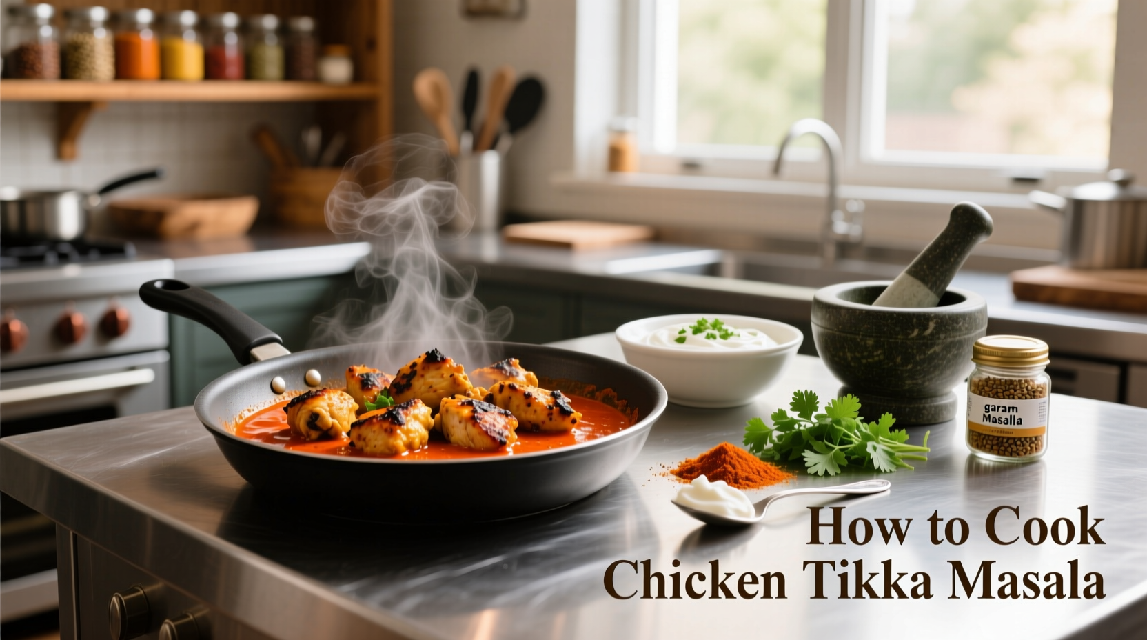 how to cook tikka masala chicken
