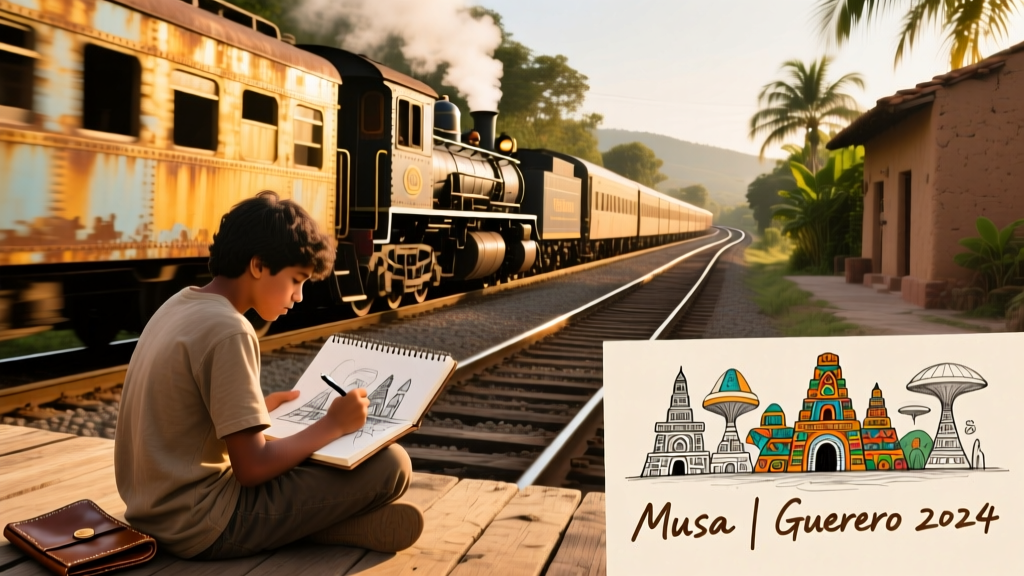 Musa Is Drawing a Creative Set to Guerrero, Mexico: A Multi-Modal Logistics Analysis of Artistic Travel Planning