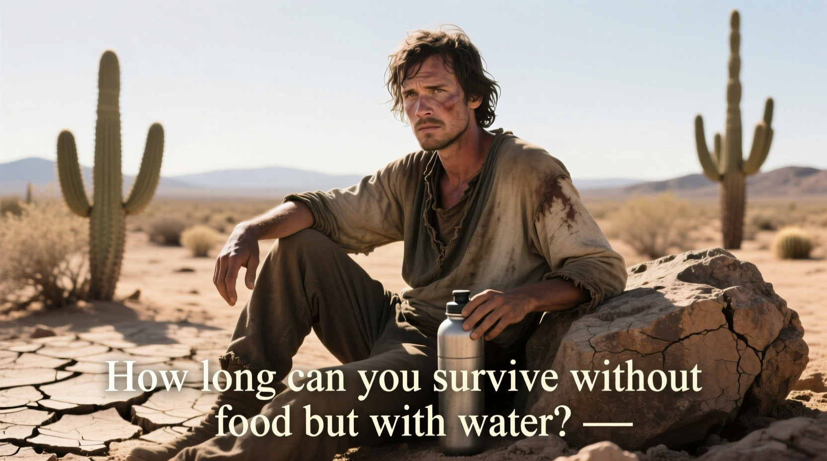 How Long Can You Survive Without Food But With Water: 30-60 Days