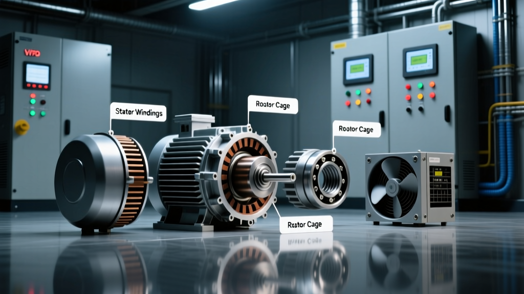 Induction Motor Components: 7-Point Field Checklist