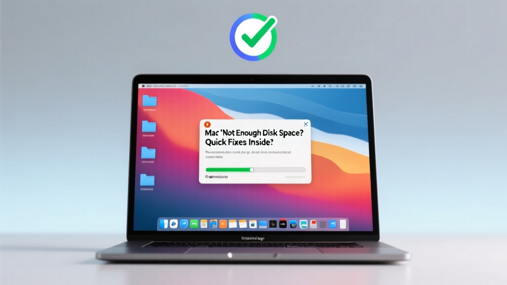 Mac 'Not Enough Disk Space'? Quick Fixes Inside