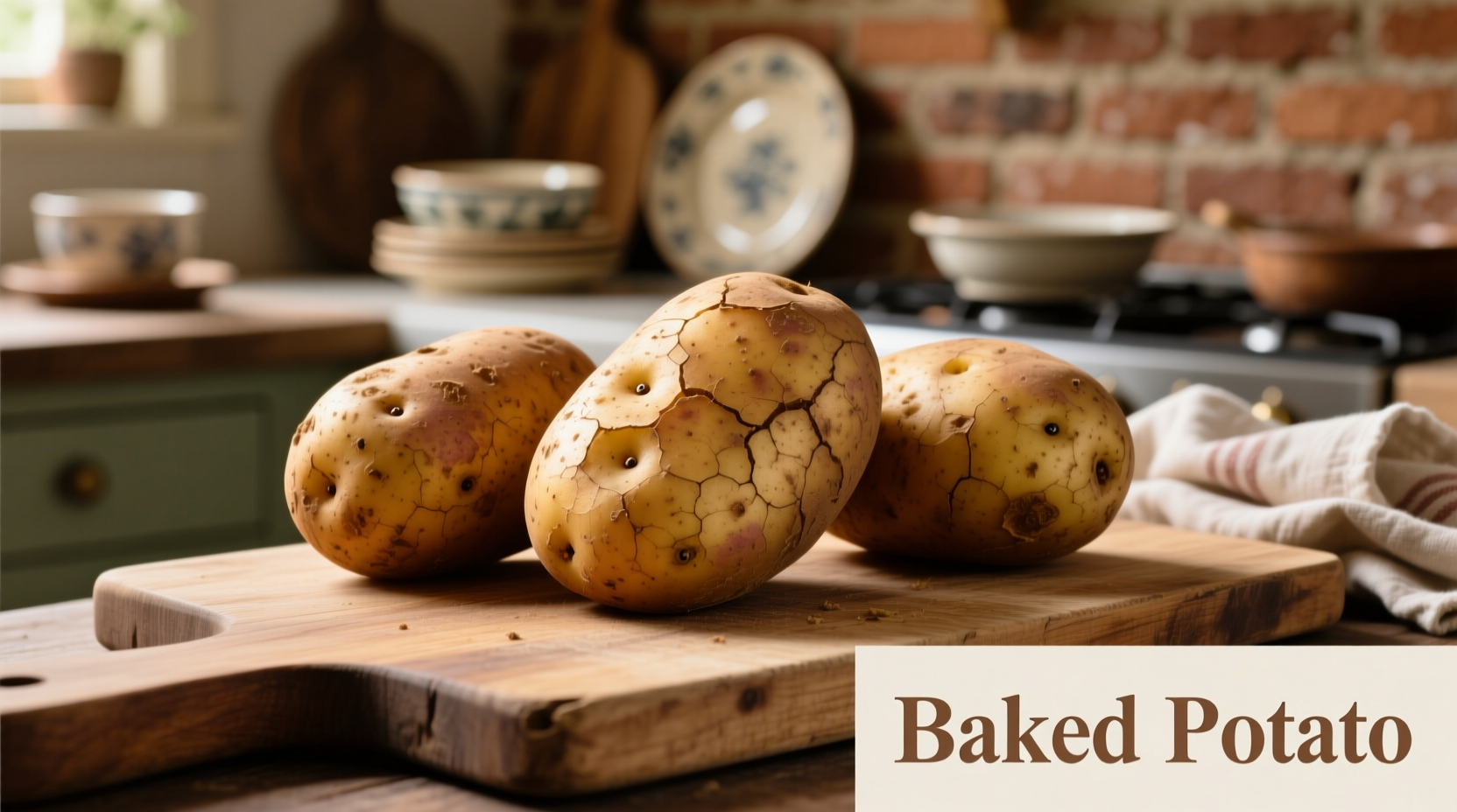 Why Russet Potatoes Are Best for Baked Potatoes