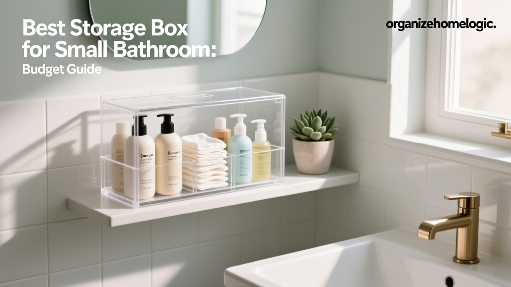 Best Storage Box for Small Bathroom: Budget Guide