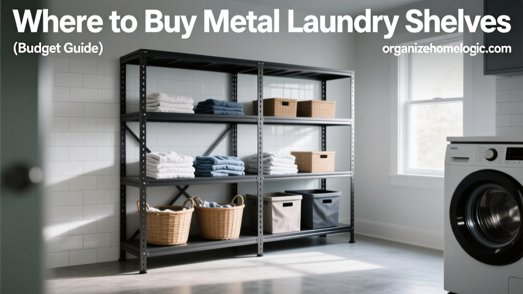 Where to Buy Metal Laundry Shelves (Budget Guide)