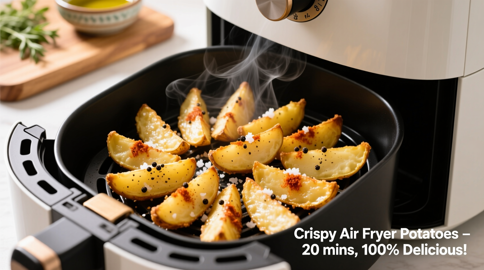 Perfect Air Fryer Potatoes Recipe: Crispy in 20 Minutes