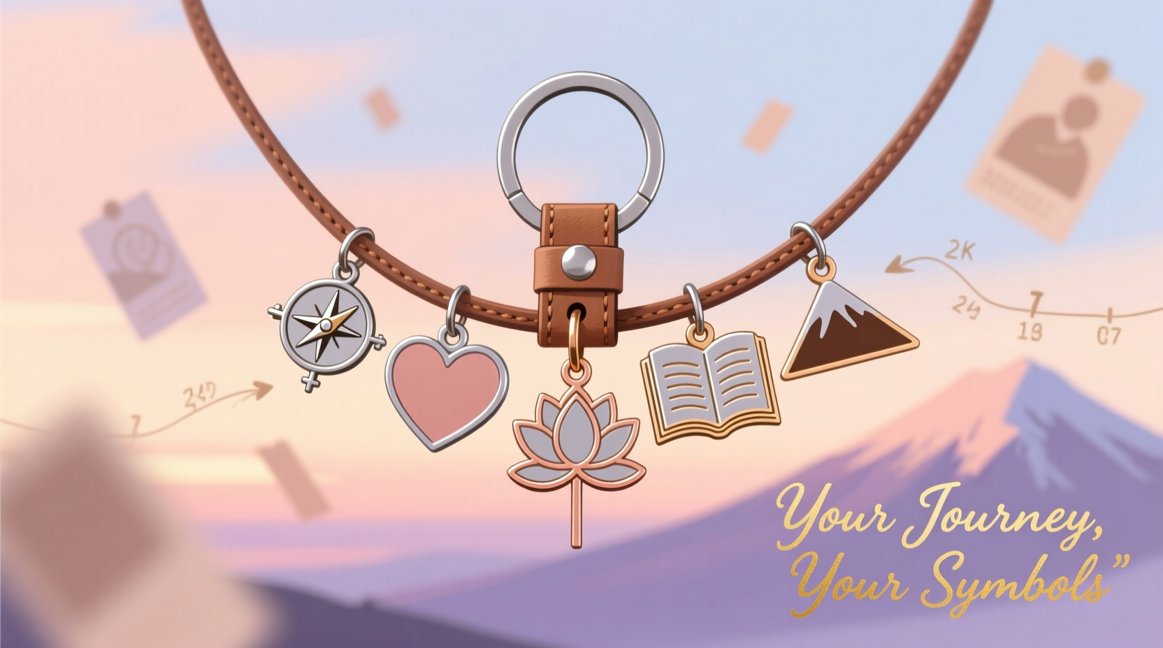 how to personalize your keychain with meaningful charms and symbols