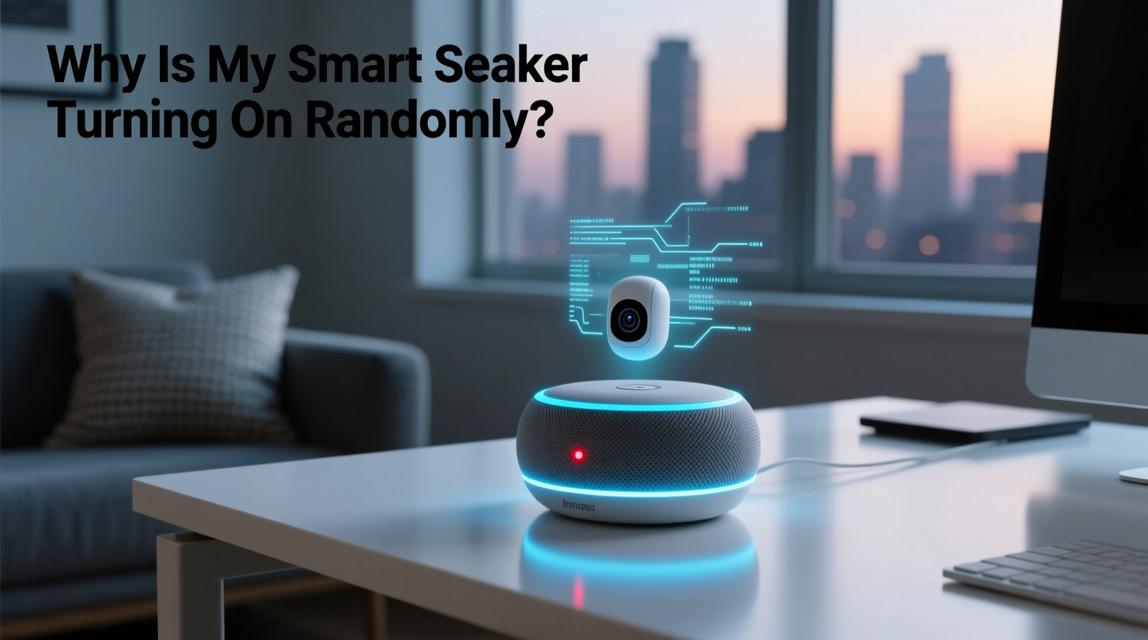 why is my smart speaker randomly turning on and how to stop privacy leaks