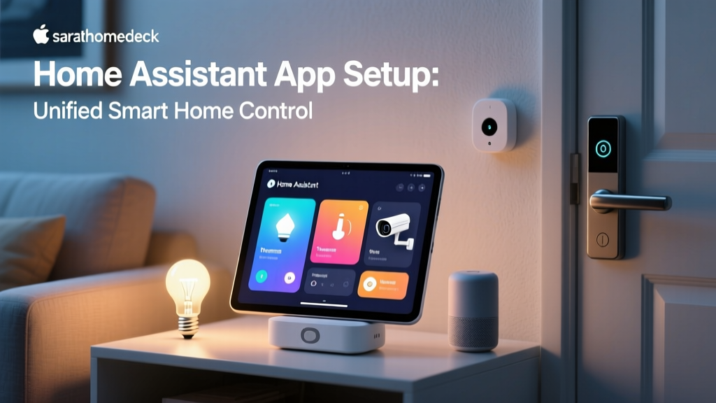 Home Assistant App Setup: Unified Smart Home Control