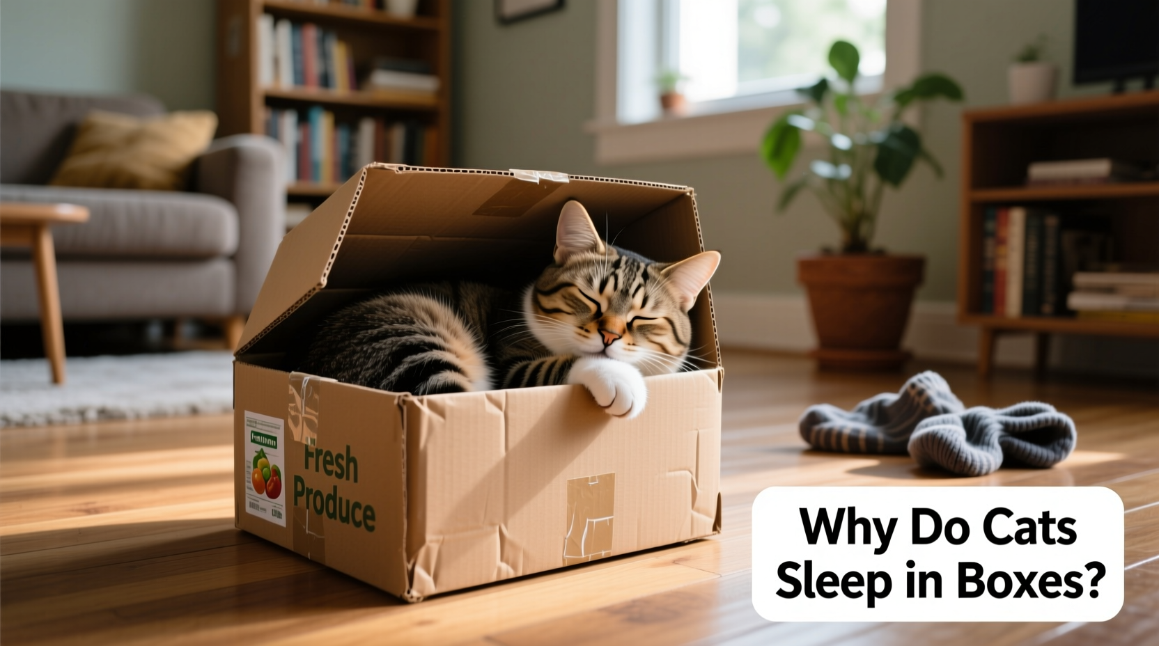 why do cats sleep in boxes and do they actually prefer tight spaces