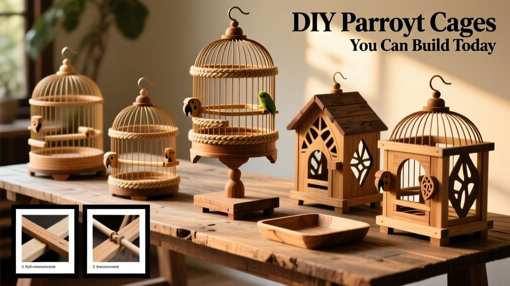 5 DIY Parrot Cages You Can Make Today