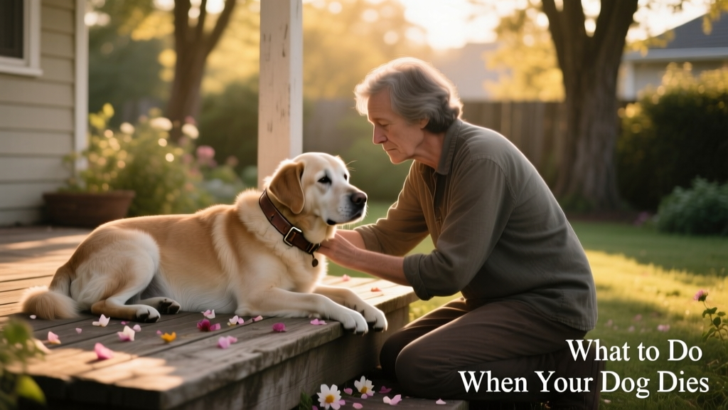 What to do when your dog dies