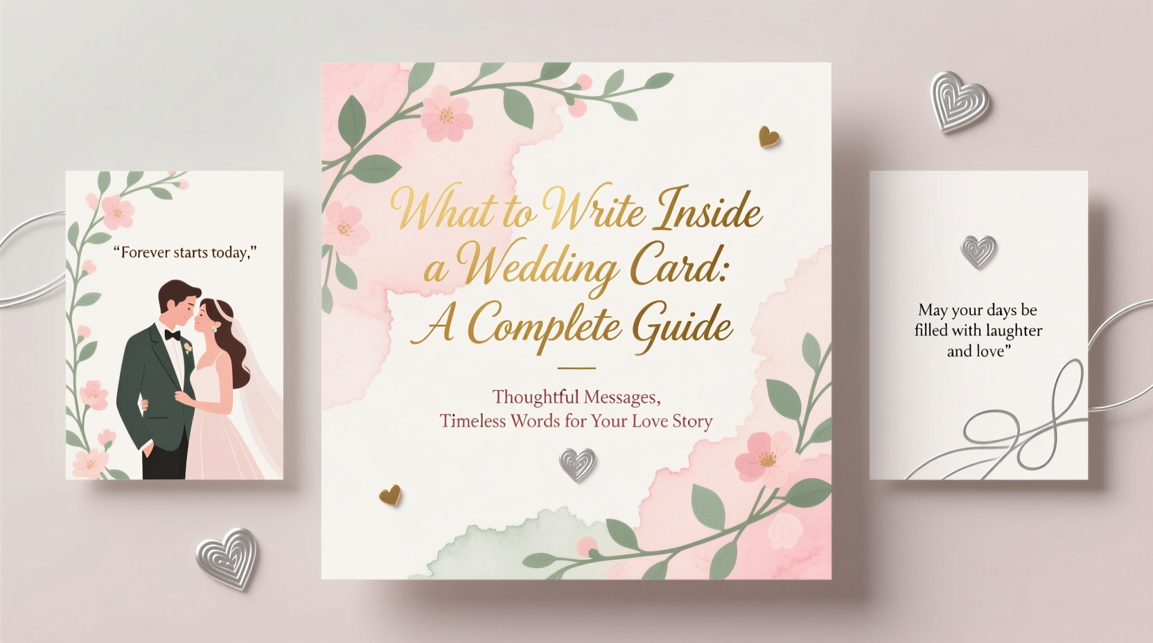 what to write inside wedding card