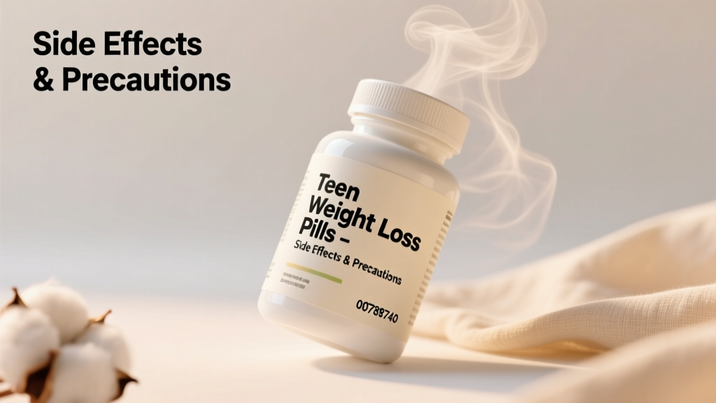 Teen Weight Loss Pills: Side Effects, Medical Risks, and Evidence-Based Precautions