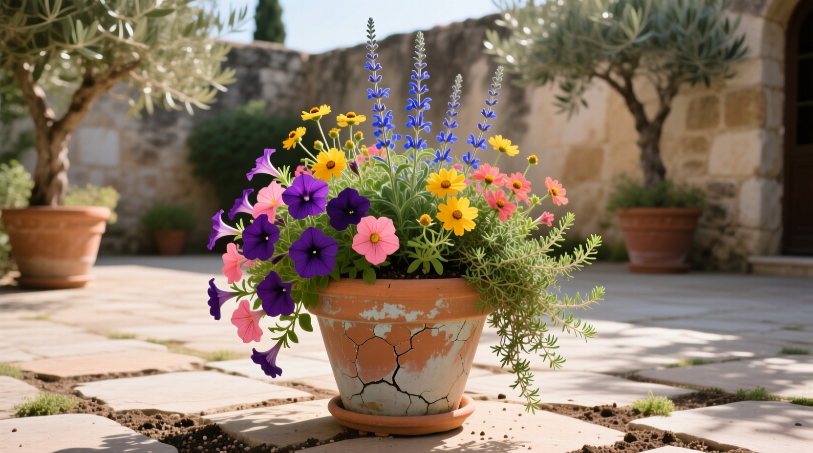 flower ideas for outdoor planters