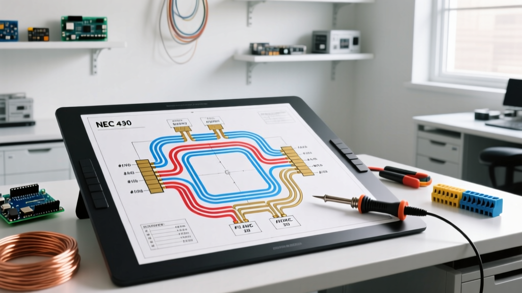 How to Create a Wiring Diagram for a Room with Dedicated Motor Loads