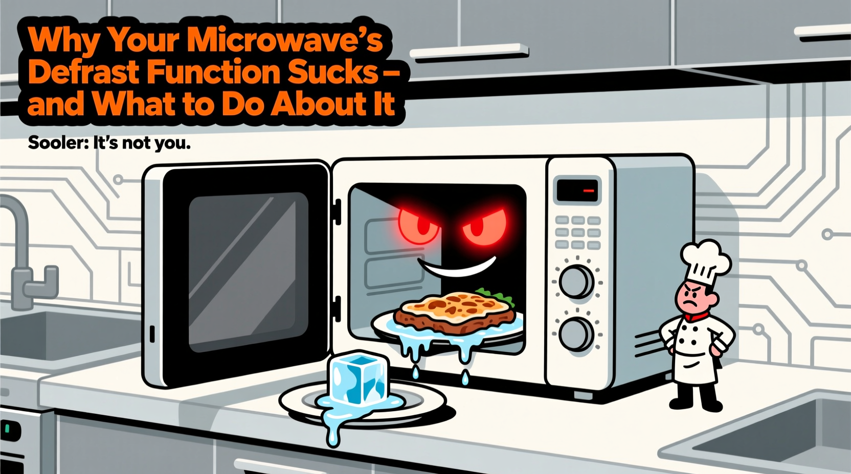why your microwave s defrost function sucks and what t