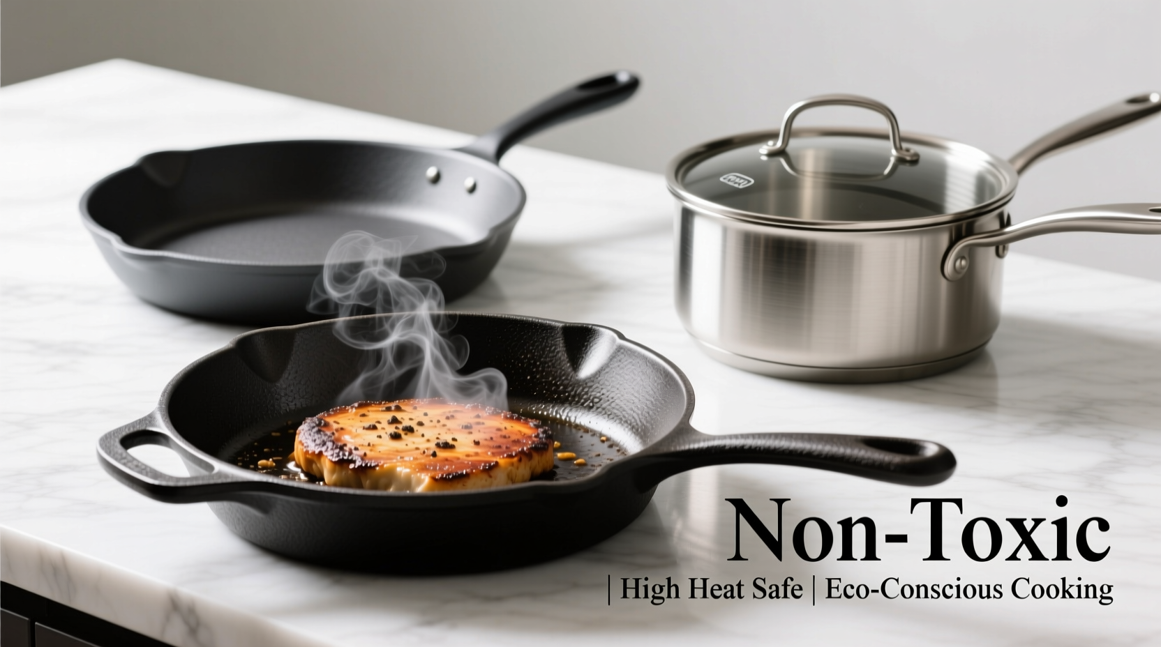 best non toxic cookware for high heat searing