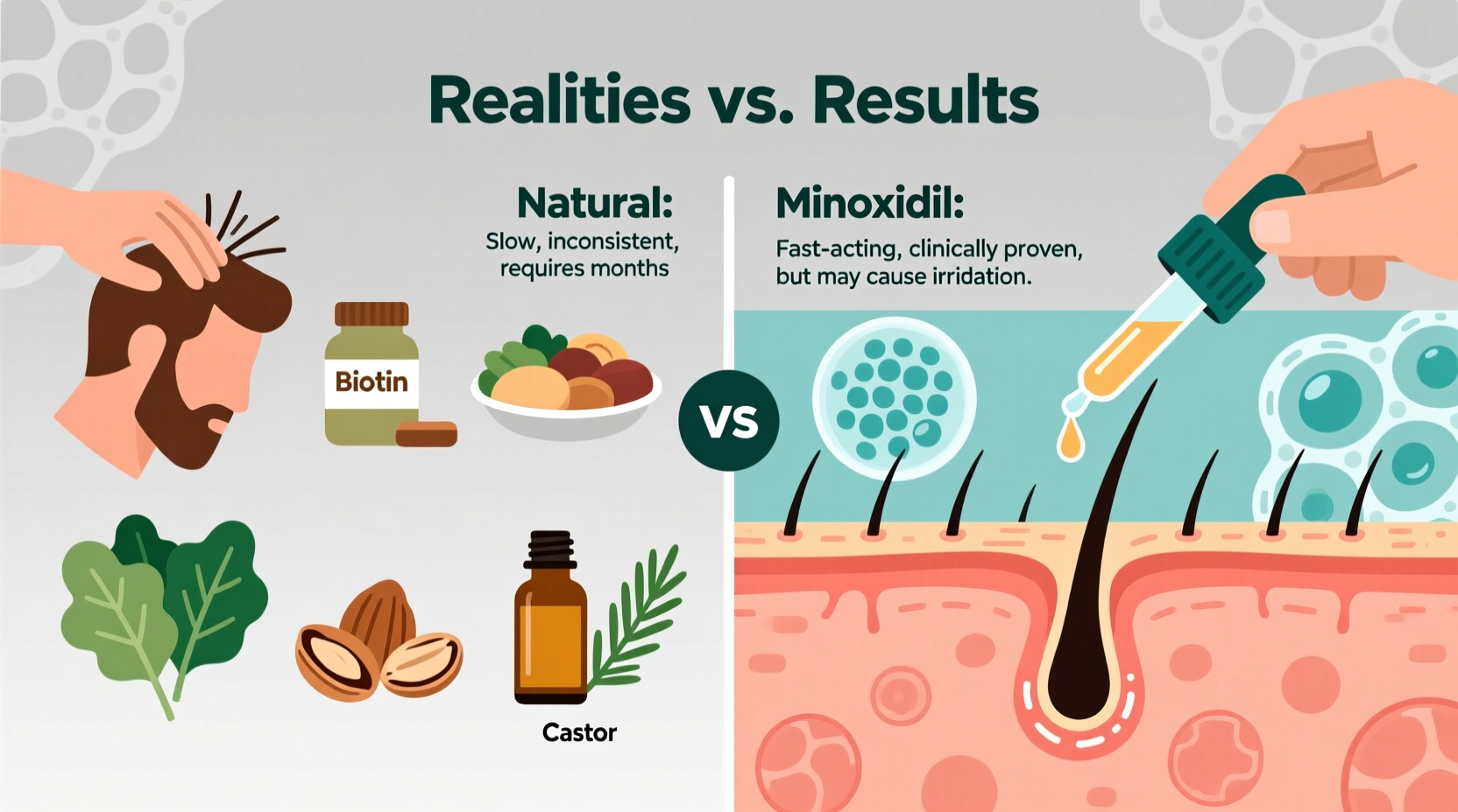 How To Fix Patchy Beard Growth Natural Methods Vs Minoxidil Realities