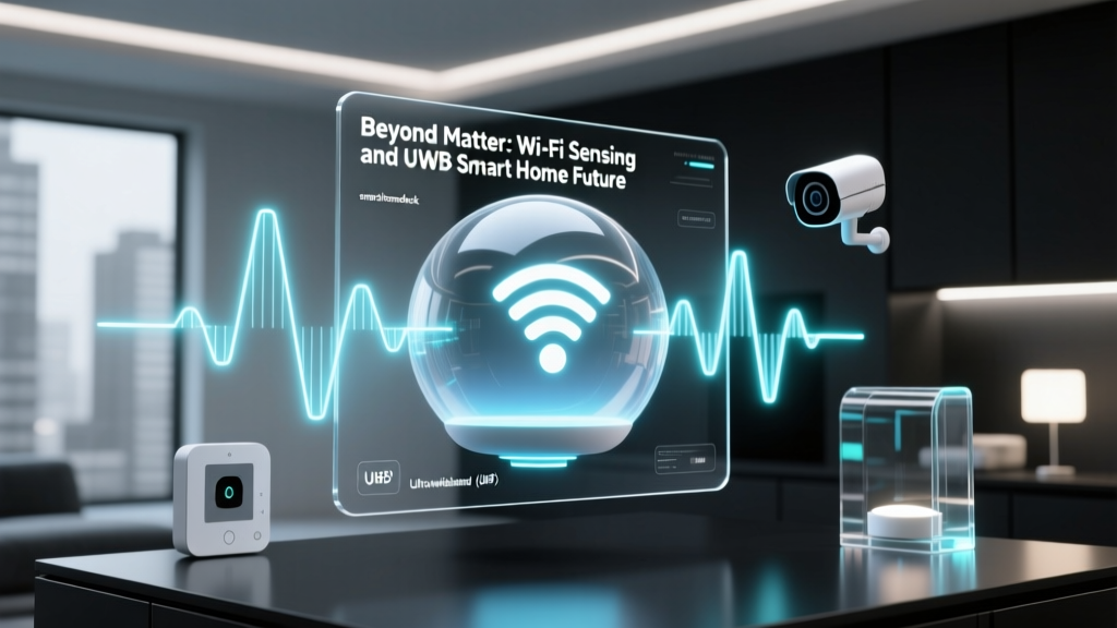 Beyond Matter: Wi-Fi Sensing and UWB Smart Home Future