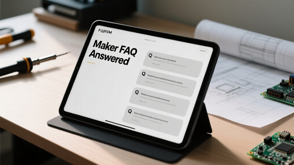 Maker FAQ Answered: Practical, Field-Tested Answers from 12 Years in the Workshop