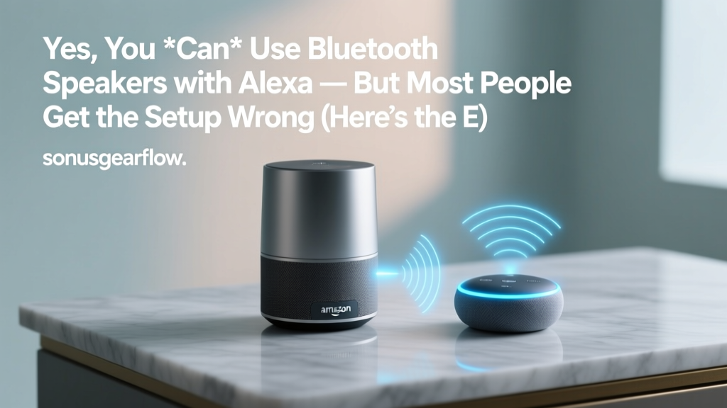 Can I Use Bluetooth Speakers With Alexa (2026)