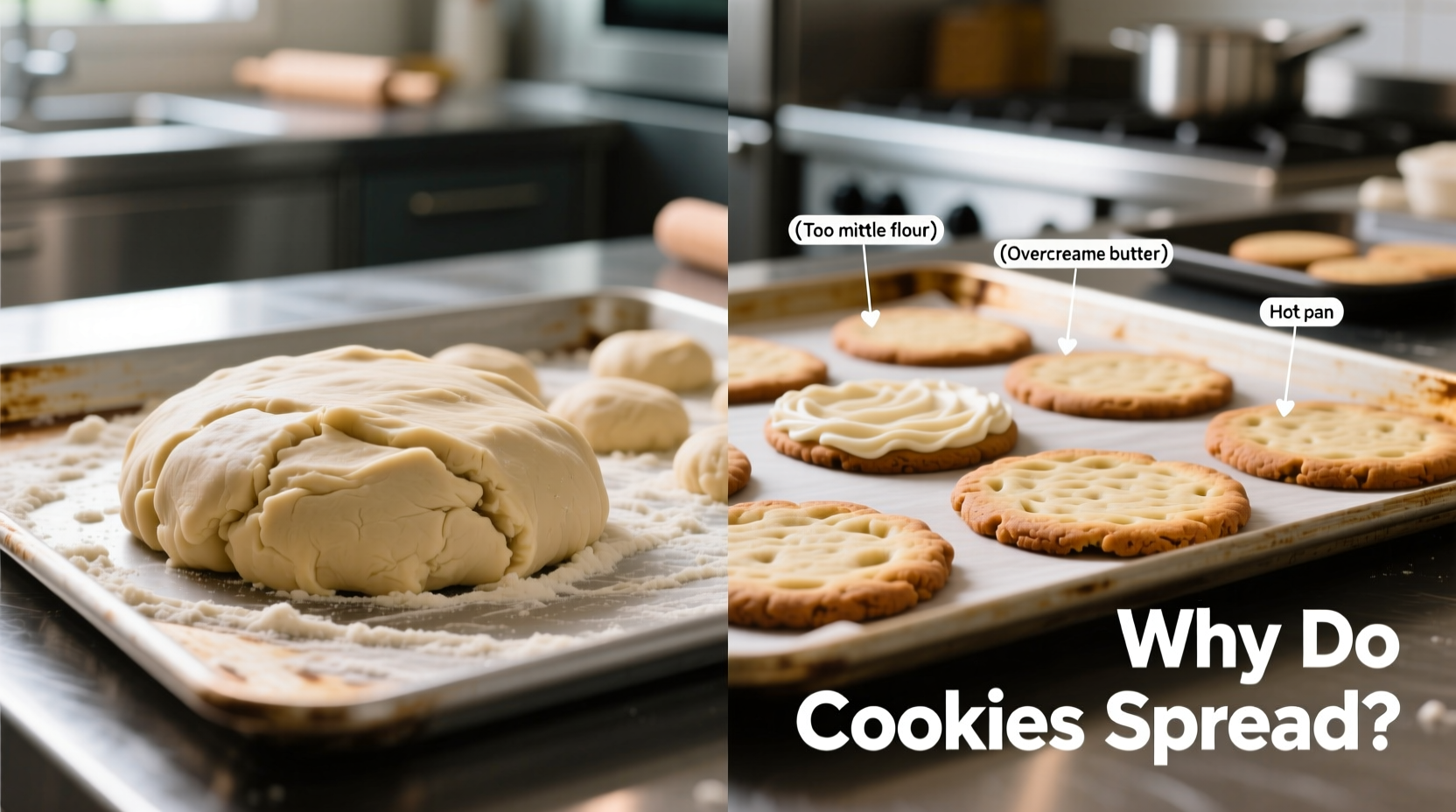 why do my cookies always spread too much and how to stop it