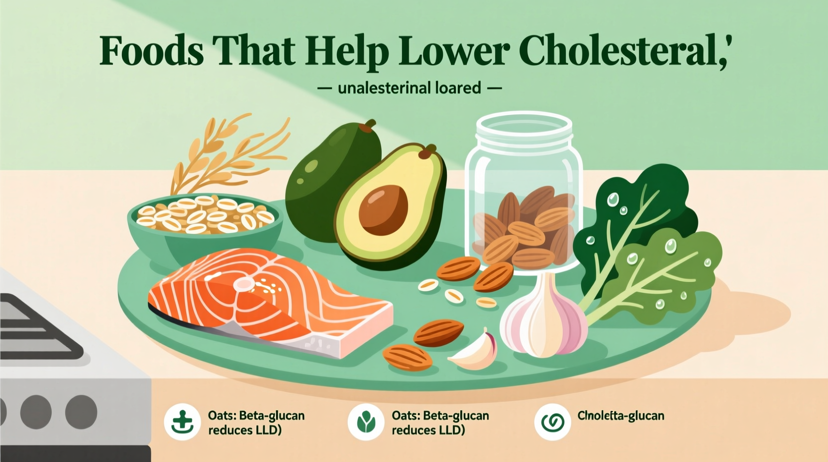 what foods can help reduce cholesterol