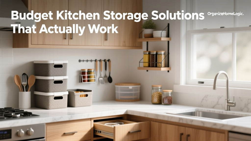 Budget Kitchen Storage Solutions That Actually Work
