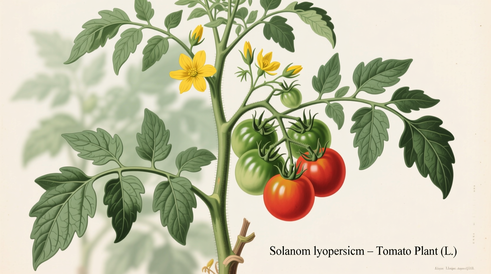 How to Draw a Tomato Plant: Step-by-Step Botanical Guide