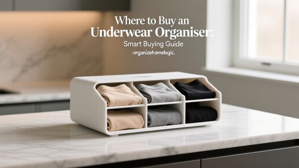 Where to Buy an Underwear Organiser: Smart Buying Guide