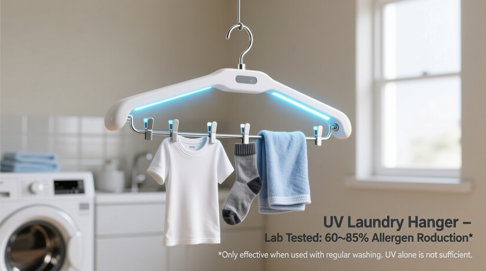 uv laundry hangers worth it for allergies