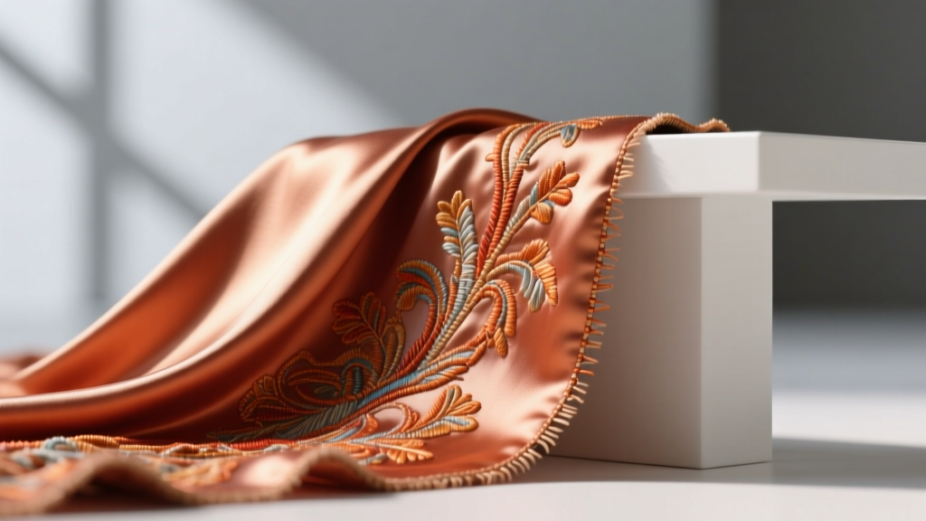 Embroidered Satin: Troubleshooting Guide for Designers