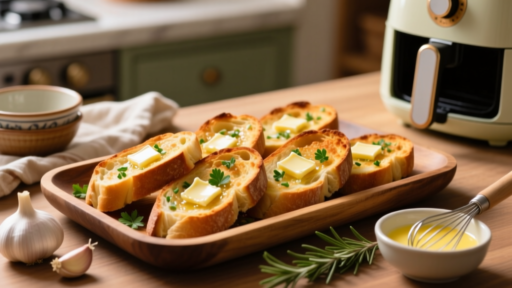Air Fryer Garlic Bread: Crispy, Golden & Easy